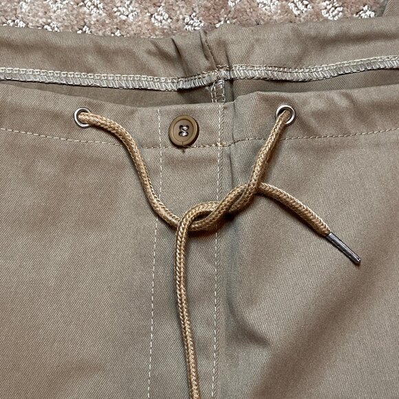 Cargo Pants Women Parachute Baggy Low Waist Zipper Y2K Pants SZ L Grunge Loose - Picture 4 of 11